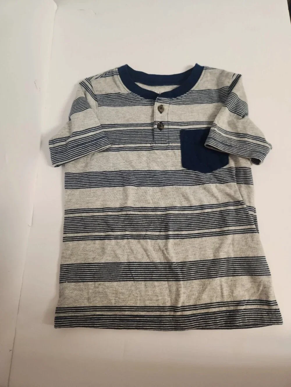 Carter's 3t Striped Short Sleeve Shirt
